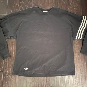 MEN’S Soft Black ADIDAS JERSEY Size MEDIUM